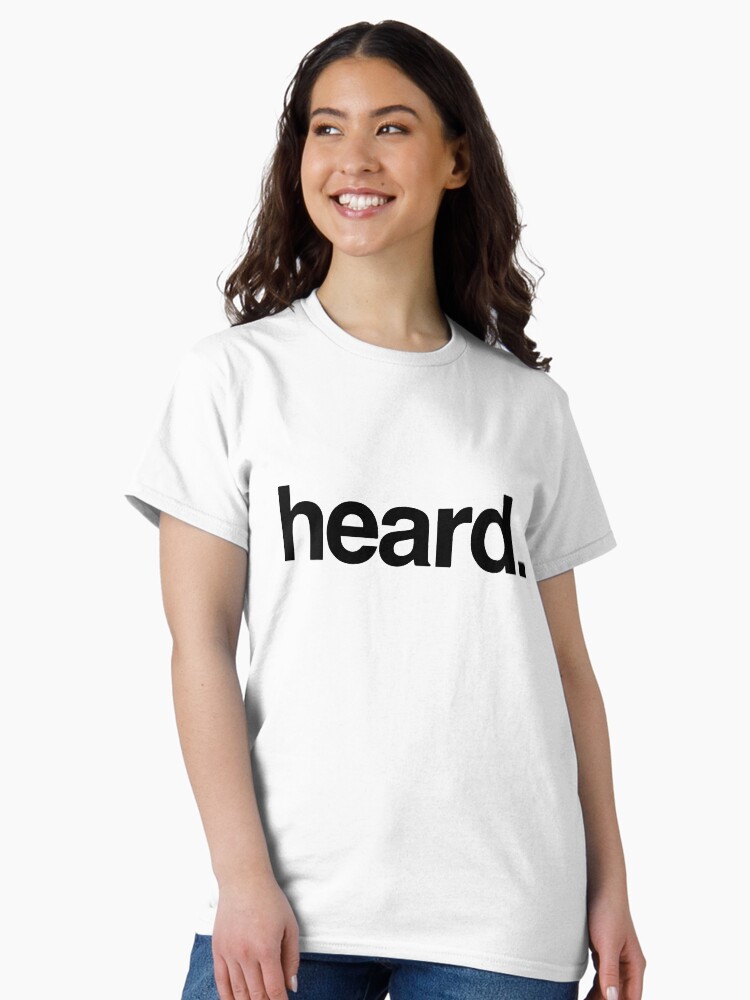 Thumbnail 2 of 7, Classic T-Shirt, Heard. Line Cook Design designed and sold by HalpinDesign.