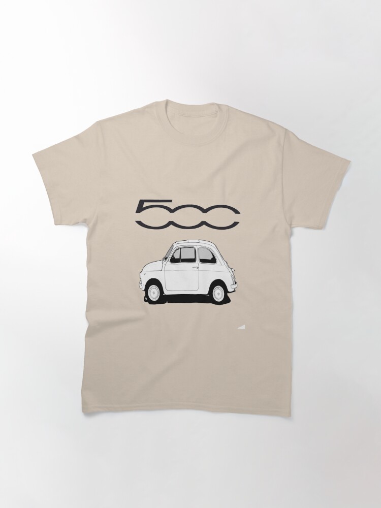 Discover Voiture Rétro Fiat 500 Vintage T-Shirt