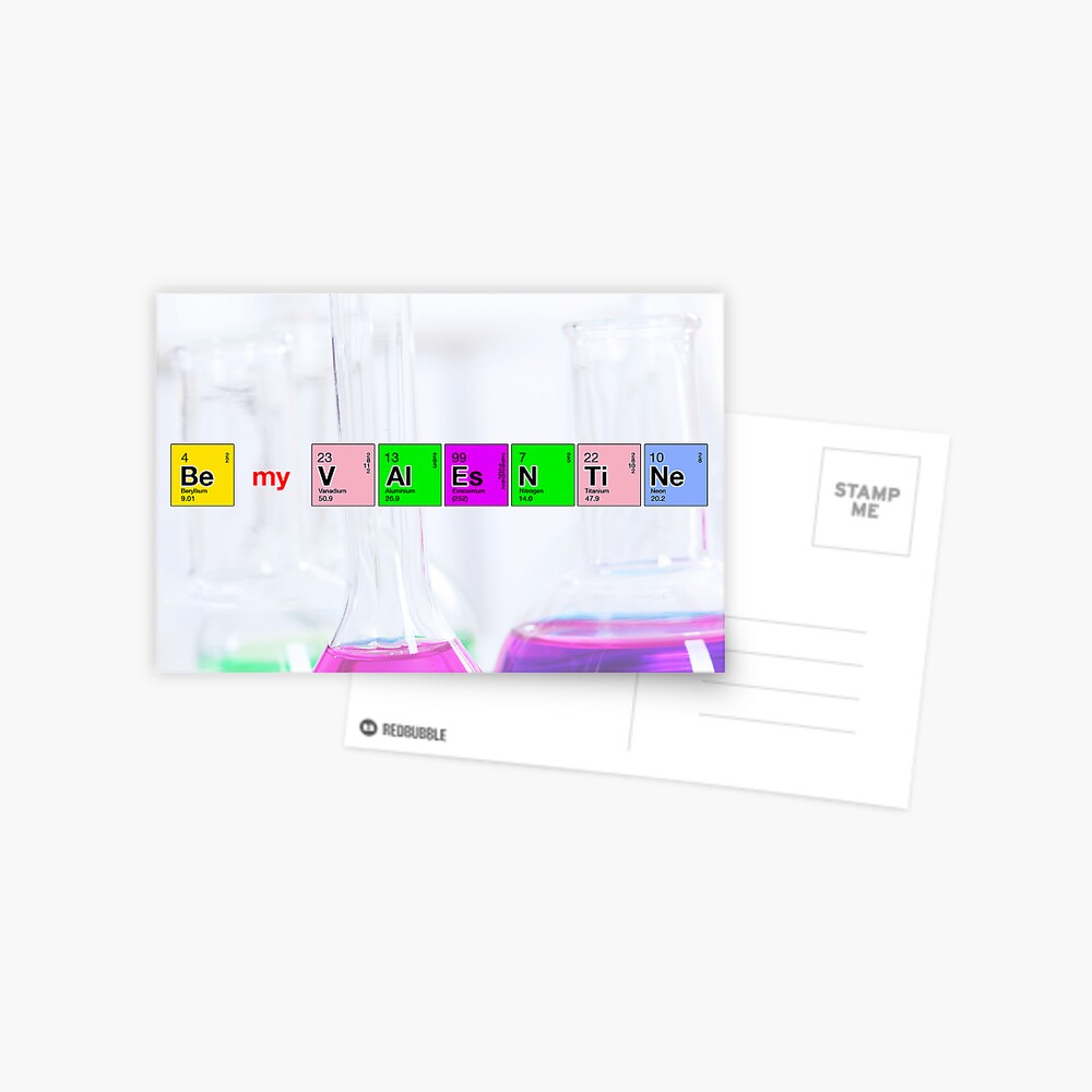 We've got chemistry Postcard