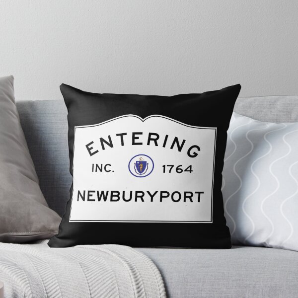 Item preview, Entering Newburyport Massachusetts - Commonwealth of Massachusetts Road Sign designed and sold by NewNomads.