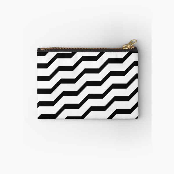 Item preview, Chevron Herringbone Pattern Variant Black and White Zigzag designed and sold by FakeMirror.