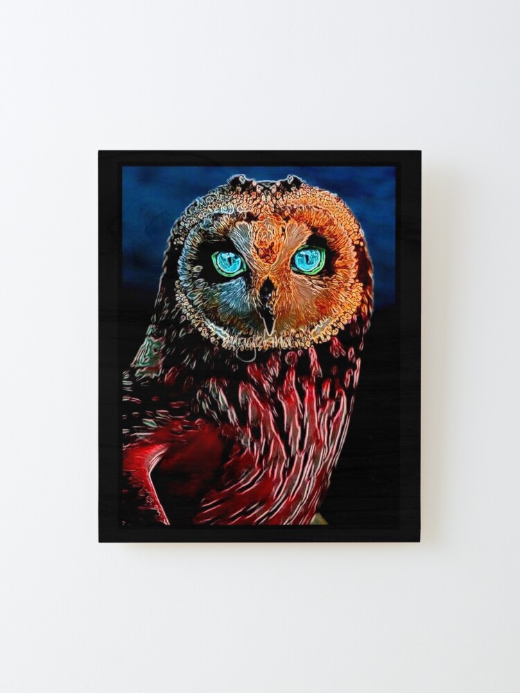 Alternate view of OWL 2 Mounted Print