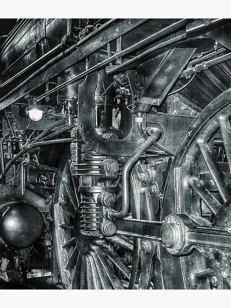 Old locomotive by fourretout