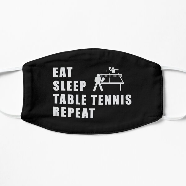 Table tennis ping pong repeat funny cool saying gift Mask