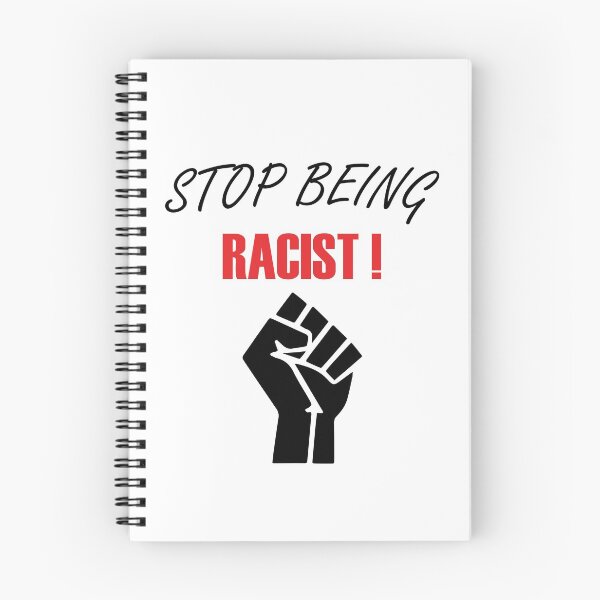 Item preview, stop being racist t-shirt design  designed and sold by zouhairchnafa.