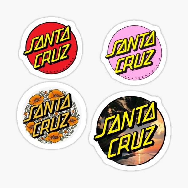 Santa Cruz sticker pack Sticker