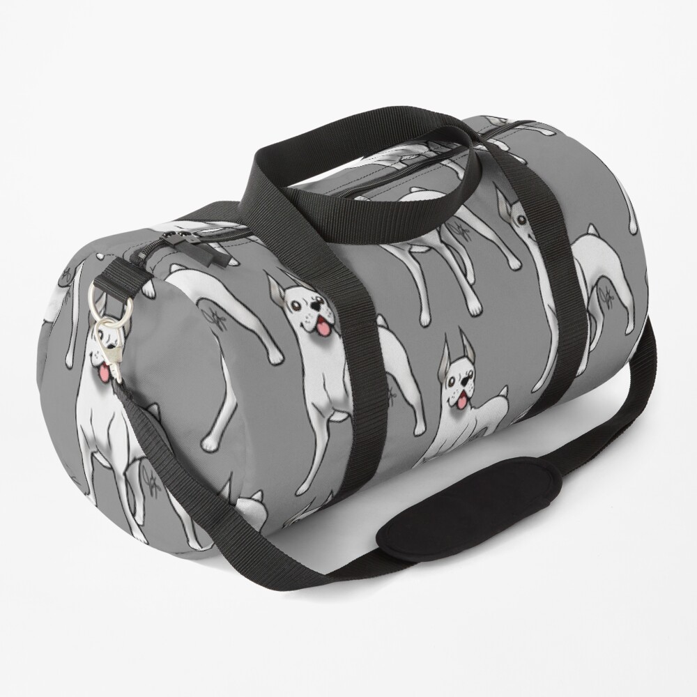 Boxer - White Duffle Bag