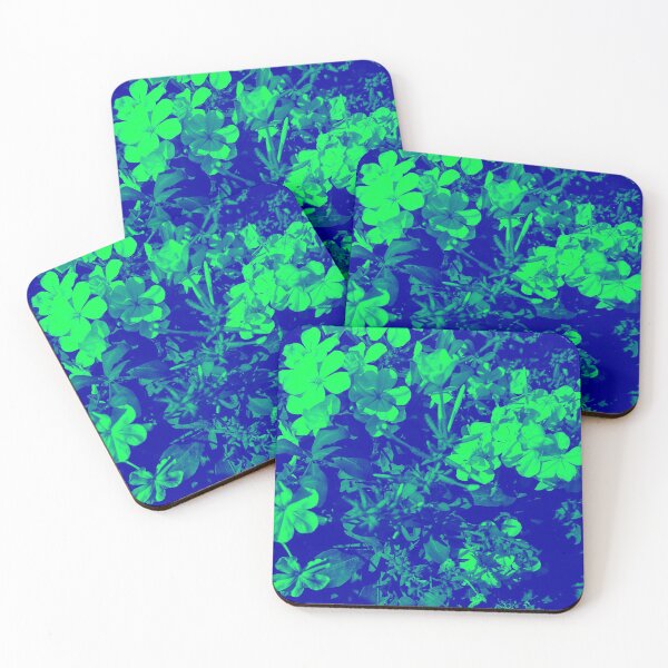 Item preview, Green flowers designed and sold by GlowDoodles.