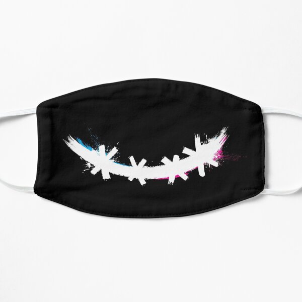 Stitched Smile Flat Mask