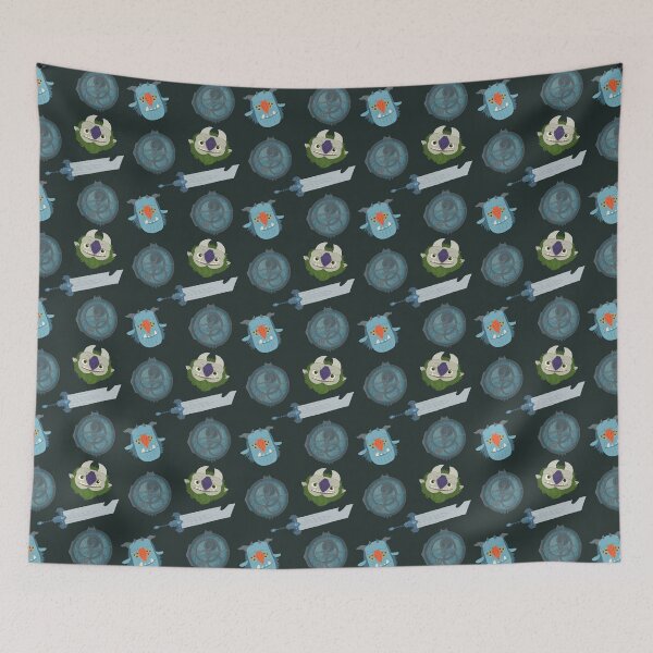 Item preview, Trollhunters Repeating Pattern designed and sold by scribblefoxx.