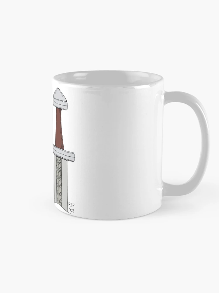 Thumbnail 3 of 6, Coffee Mug, Pattern Welding designed and sold by Azure Lion Productions.