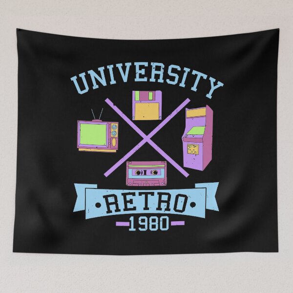 Item preview, Retro University designed and sold by teeman Nunez.