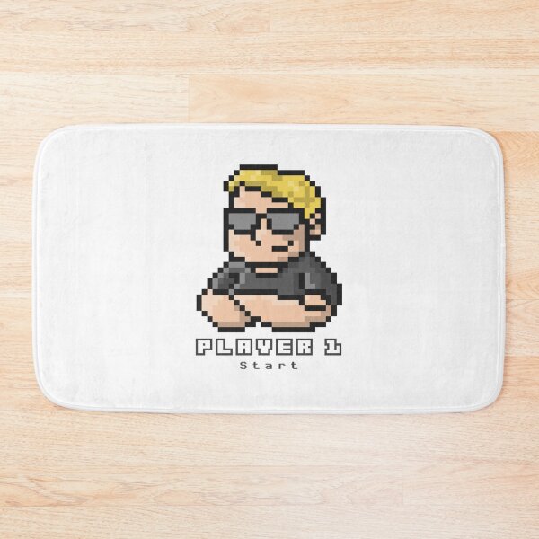Item preview, Player 1, Start - Retro 8-Bit Gaming Design designed and sold by Lart-Design.