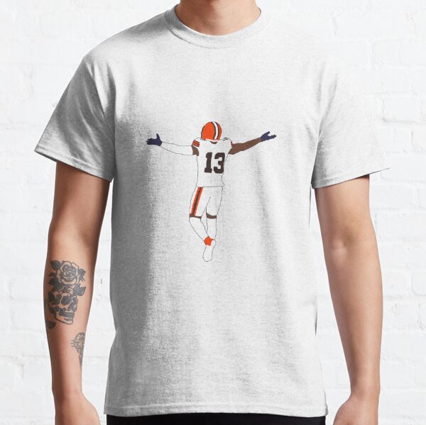 Odell Beckham Jr. 13 Cleveland Browns Nike Name & Number T-shirt