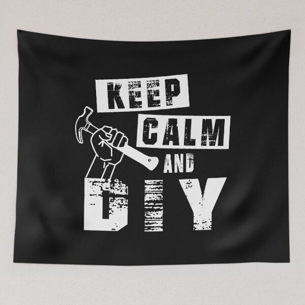 Item preview, Keep Calm and DIY Handy Man Handy Woman designed and sold by losttribe.