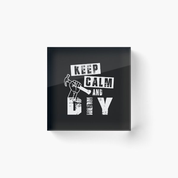 Item preview, Keep Calm and DIY Handy Man Handy Woman designed and sold by losttribe.