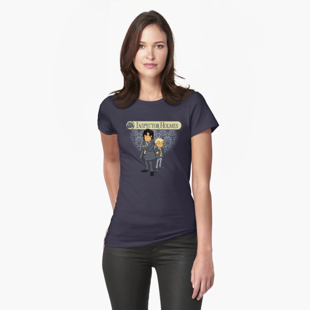 Inspector Holmes Fitted T-Shirt