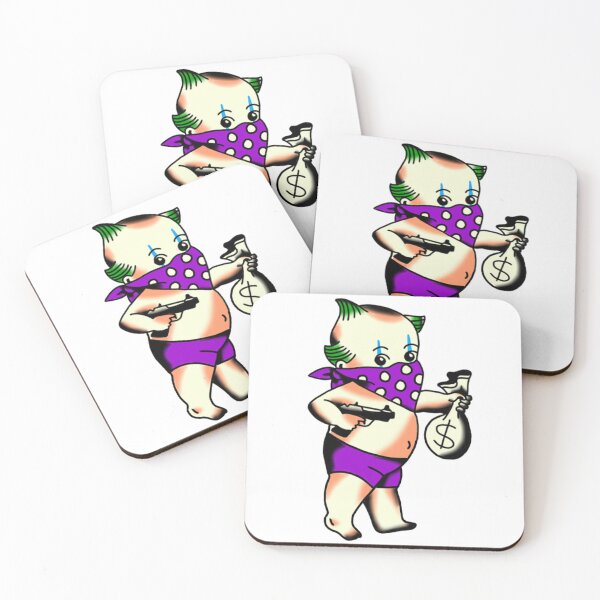 Item preview, baby thief traditional tattoo designed and sold by rafaelwolf.