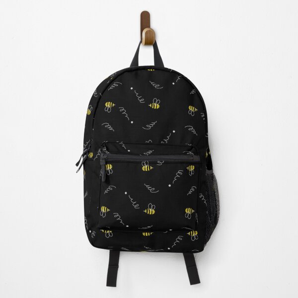 Item preview, Polka Bees - black dark polka dots minimal simple romantic cartoon fun kids bee insect pattern  designed and sold by Plastic Memory Archive.