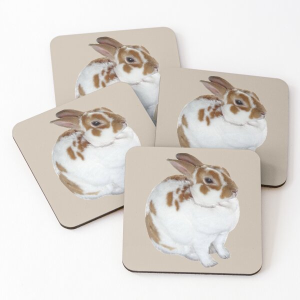 Item preview, Brown and White Rex Rabbit designed and sold by Susan Savad.