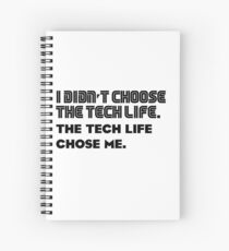Tech life -1 Spiral Notebook
