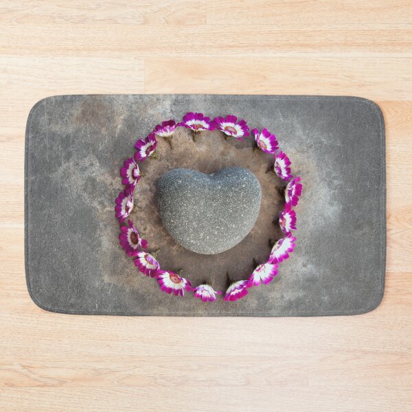 Item preview, Flower Circle Heart Stone  designed and sold by Elena Ray.