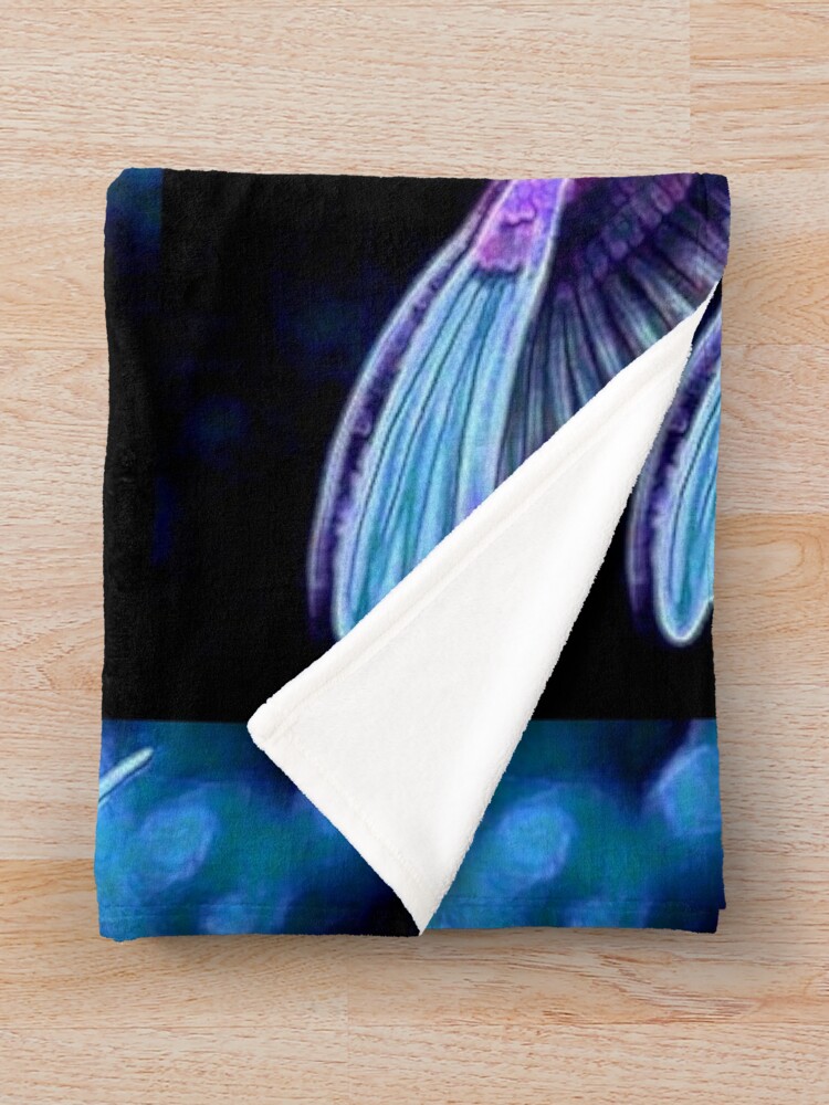 Alternate view of HUMMINGBIRD Throw Blanket
