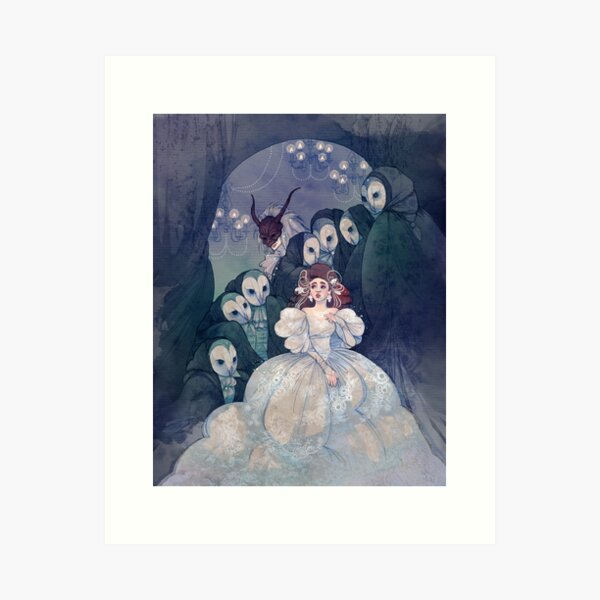 Masquerade Art Print