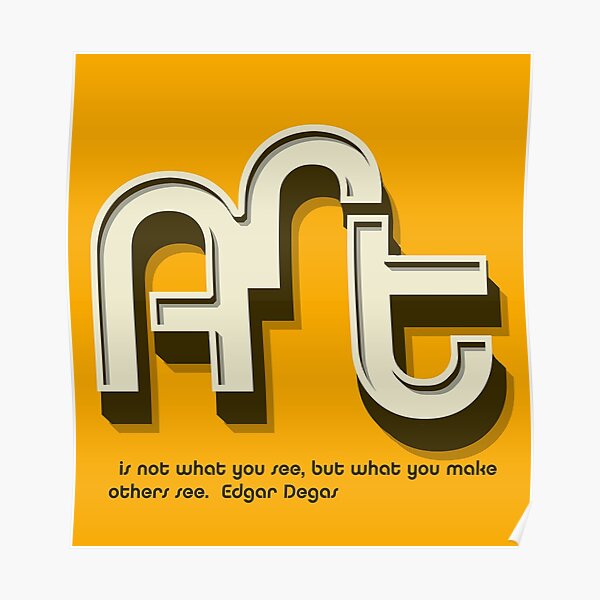 Art Degas Poster