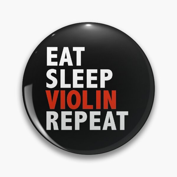 Item preview, Eat Sleep Violin Repeat Orchestra Violinists designed and sold by losttribe.