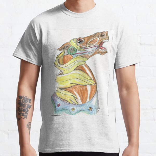 M C Illions Carousel Horse Classic T-Shirt