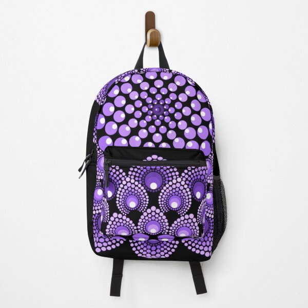Item preview, Purple Mandala Round Gypsy Indian Bohemian Gift Boho Lotus Flower Hoop Design designed and sold by TheGreekGuy.