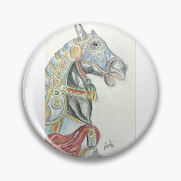 Item preview, Spokane Loof Carousel Horse designed and sold by RebelPencils.