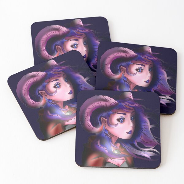 Item preview, Beautiful tiefling for dnd fans designed and sold by CuisineCat.