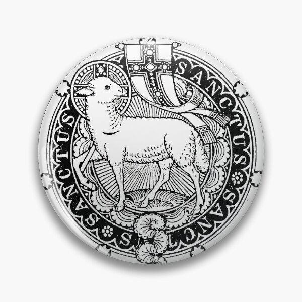Item preview, Agnus Dei Lamb of God Catholic Christian Art designed and sold by ParsonBrown.