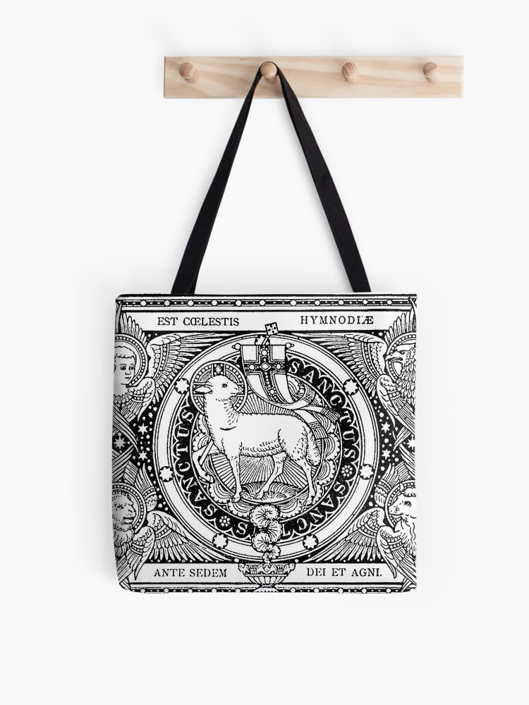 Christian Lamb Image Tote Bag Christian Lamb Image Tote Bag