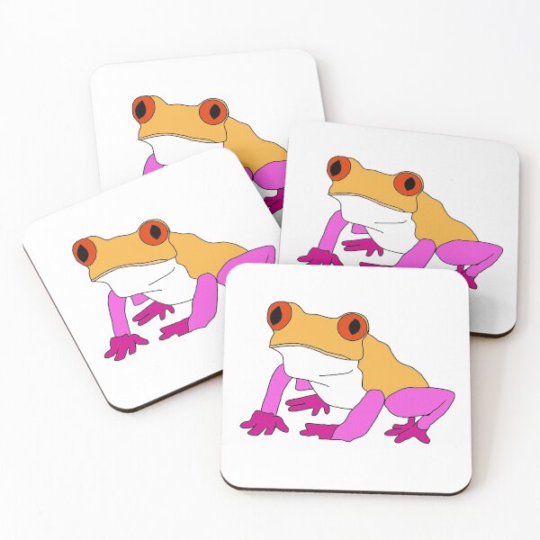 Item preview, lesbian pride frog designed and sold by maggiebubble.