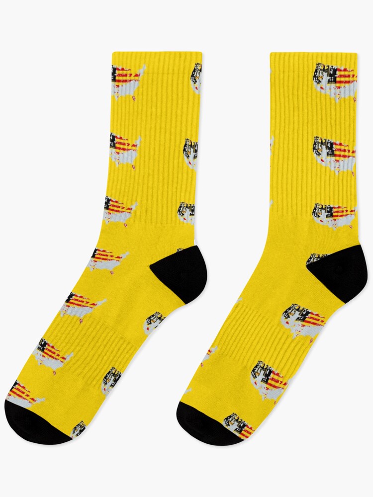 Thumbnail 1 of 5, Socks, German America designed and sold by FallbackSauce12.