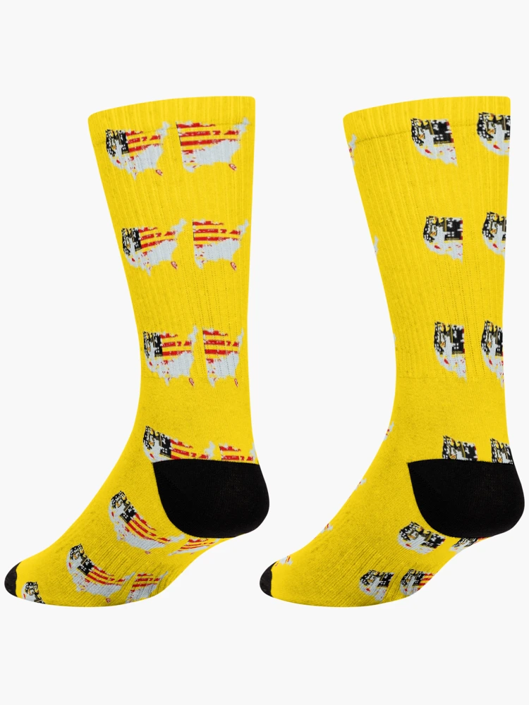 Thumbnail 4 of 5, Socks, German America designed and sold by Benjamin Levy.