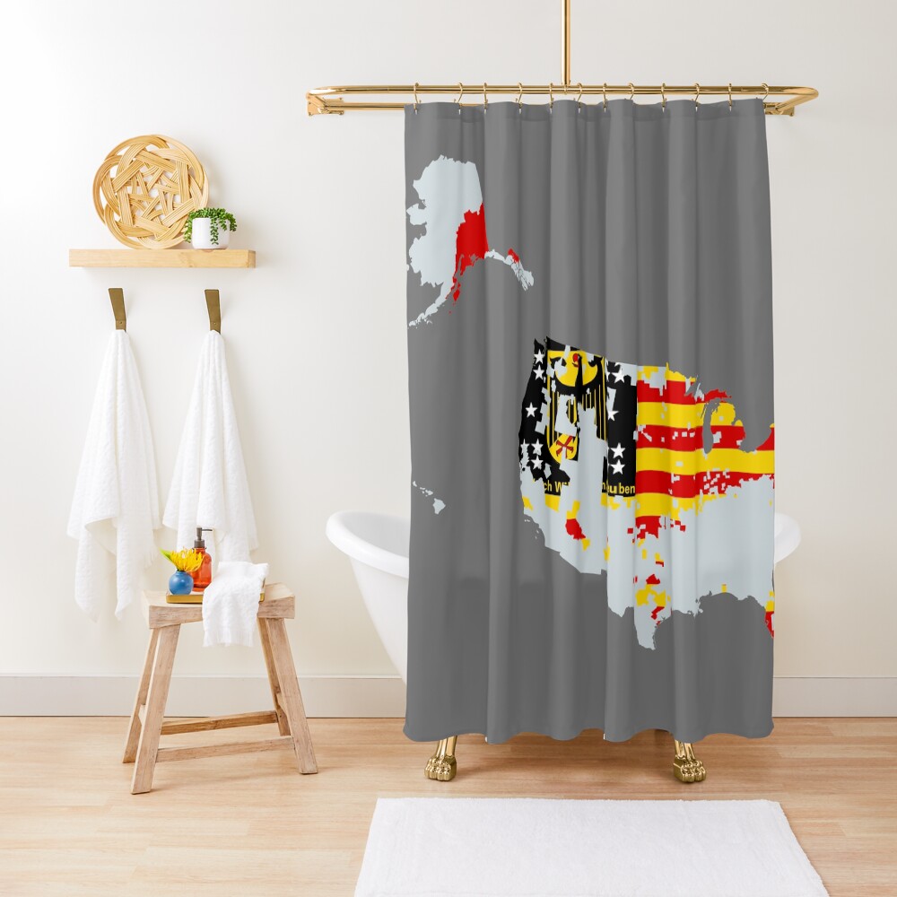 Item preview, Shower Curtain designed and sold by FallbackSauce12.