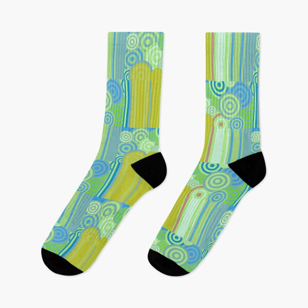 Item preview, Patterns-oddball-yellow-blues. designed and sold by timothybeighton.