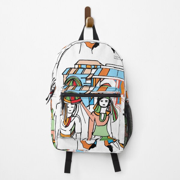 Item preview, Red Hat, Green Hat, TeresaTown at Redbubble 2020 designed and sold by Mark Stansberry.