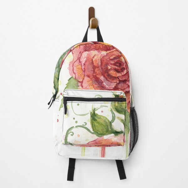 Item preview, Red Rose Watercolor Dripping designed and sold by Olga Shvartsur.