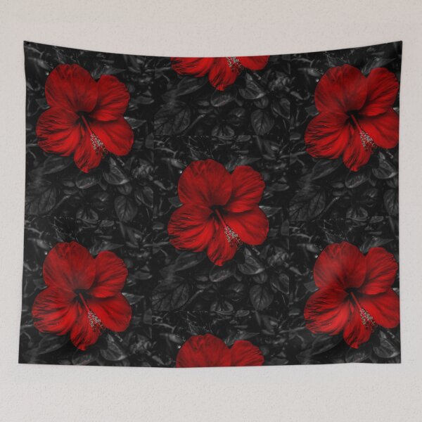 Item preview, Red flower designed and sold by GlowDoodles.