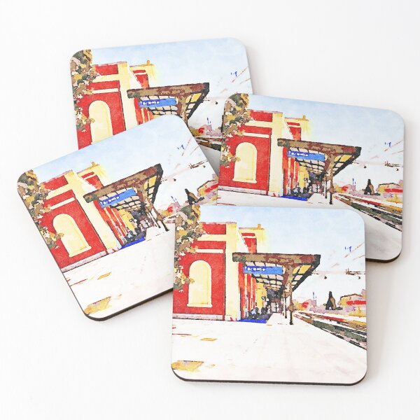 Item preview, Teramo: railway station designed and sold by Giuseppe Cocco.