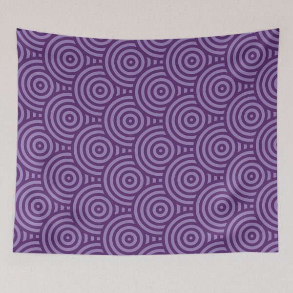 Item preview, Purple Tint Circular Geometric Pattern designed and sold by NVDesigns.