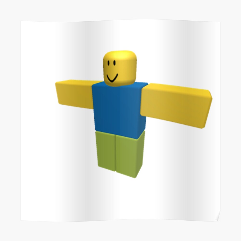 T Pose Noob Roblox Mask By Ridgidknight Redbubble - pictures of a noob roblox