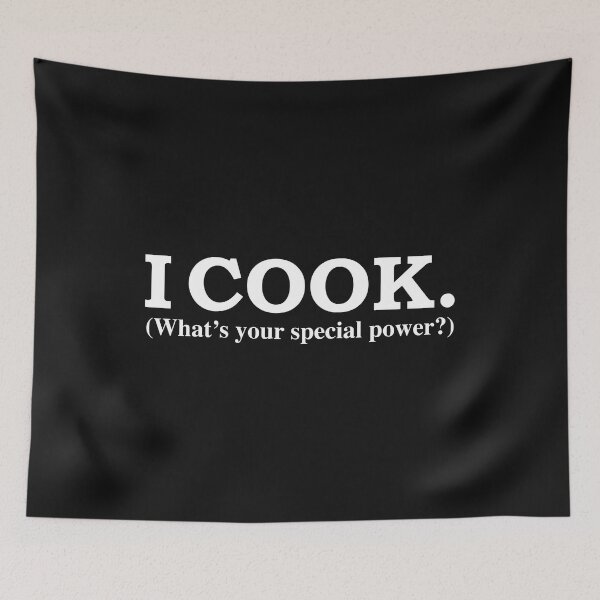 Item preview, I COOK What’s your special power Chef Culinary Arts designed and sold by losttribe.