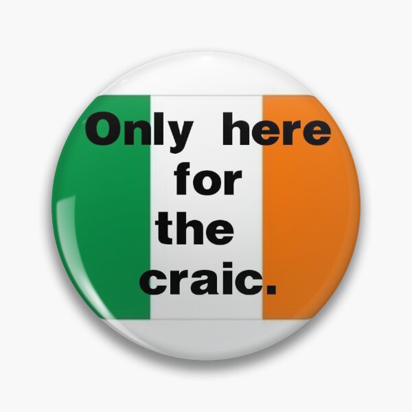 Item preview, Only here for the craic designed and sold by Funny-gal.