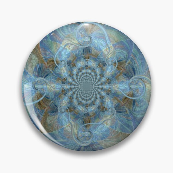 Item preview, intricate blue designed and sold by Elaine Bawden.